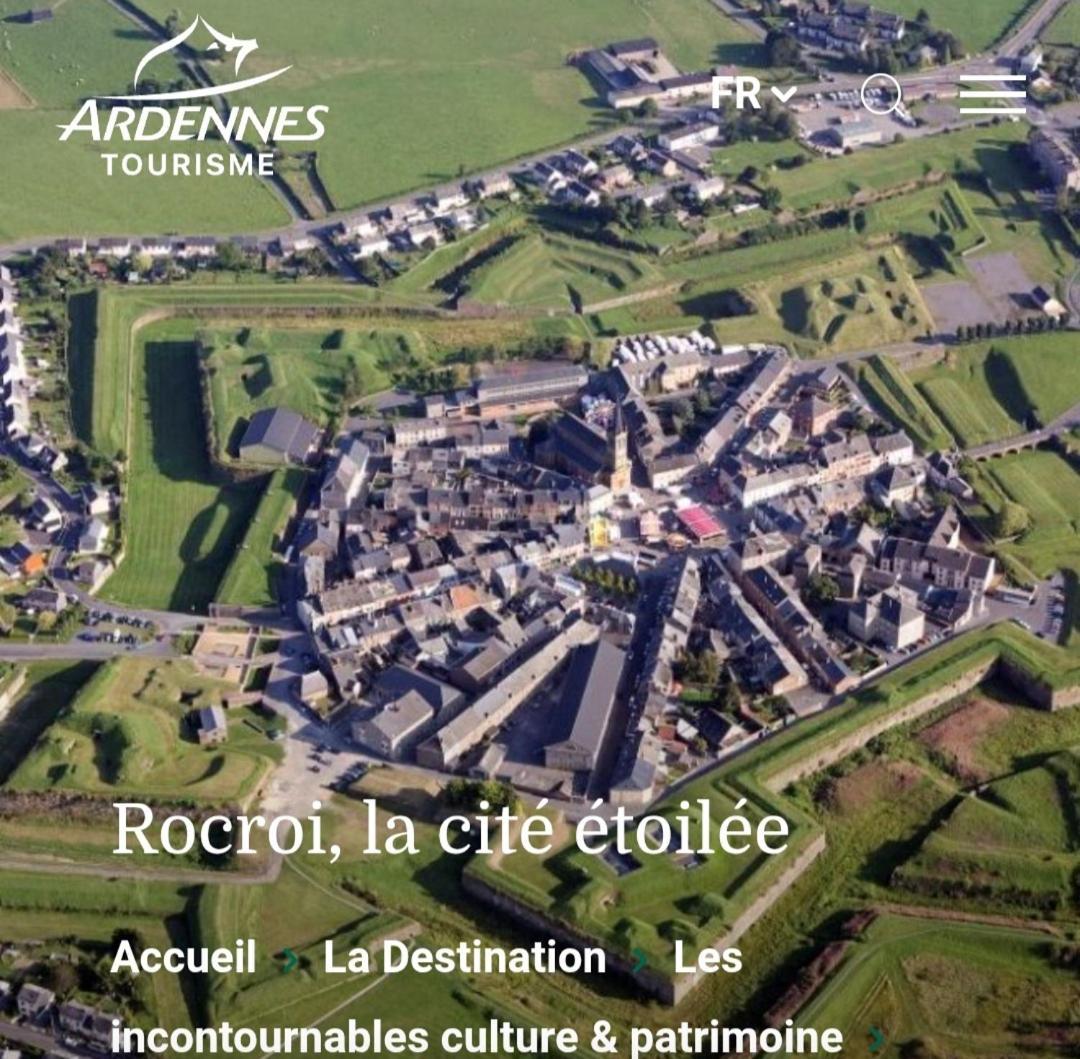 La Rose Du Bel Homme Apartment Rocroi Bagian luar foto